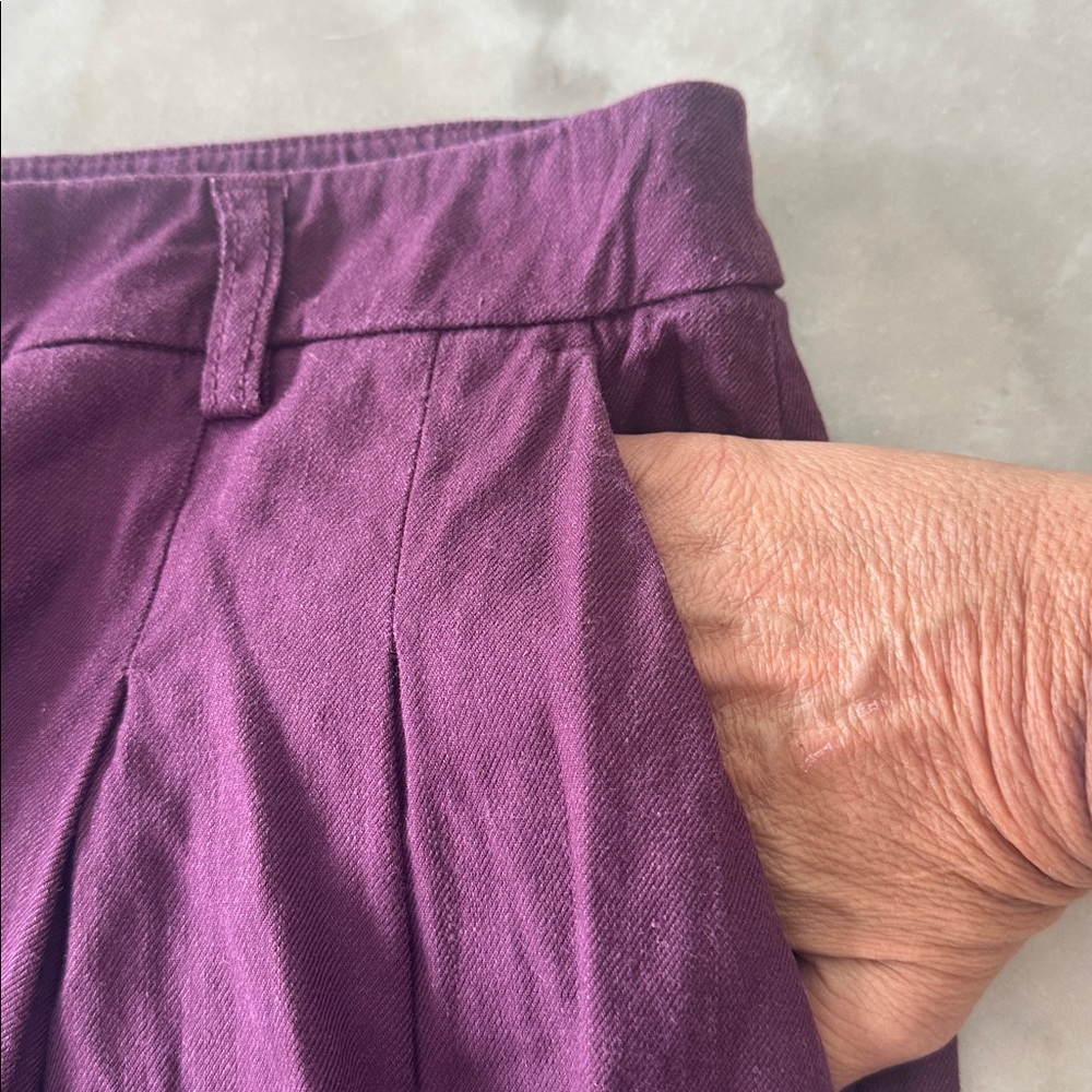 Maeve by Anthropologie The Avery Pleated Shorts - Picture 12 of 16